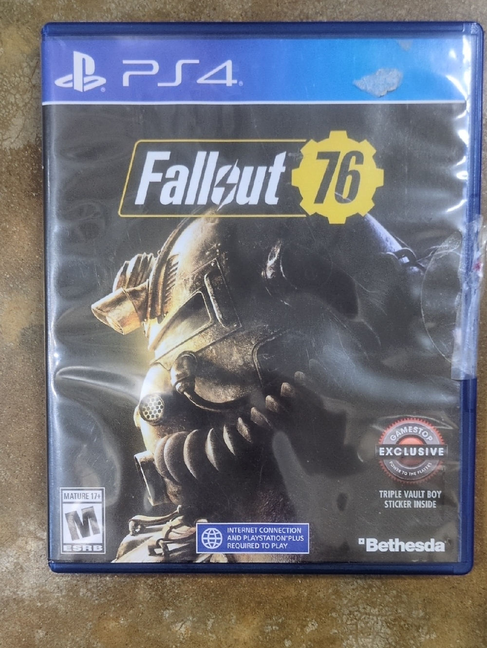 Bethesda Fallout 76 for PS4 - Blue Case